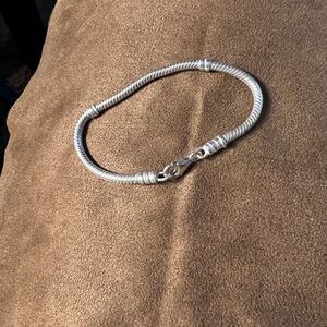 Pandora Silver Bracelet 6.3”